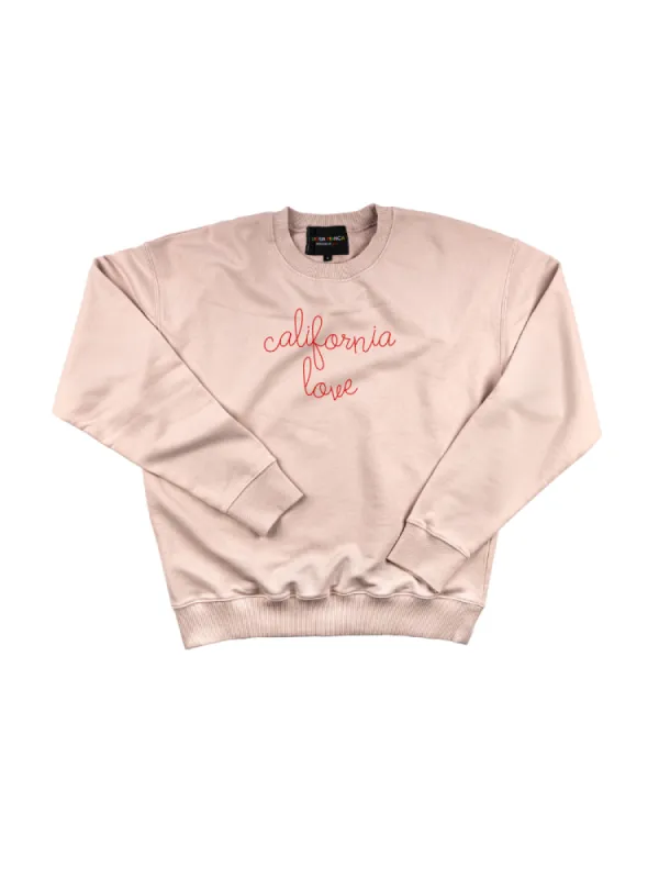 "california love" Women's Sweatshirt made by Lingua Franca NYC