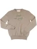 "planet over profit" Women's Crewneck sold by Lingua Franca NYC