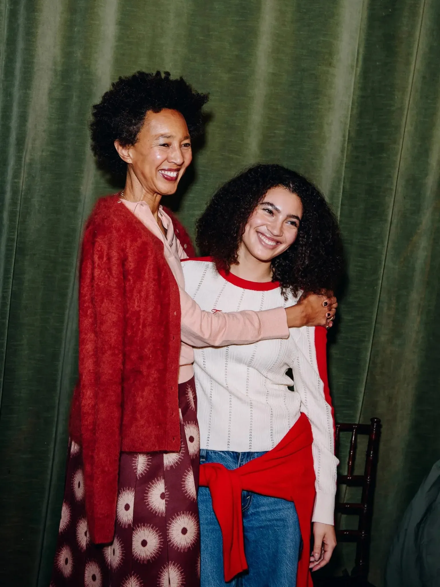 Brushed Cardigan sold by Lingua Franca NYC product image thumbnail 3