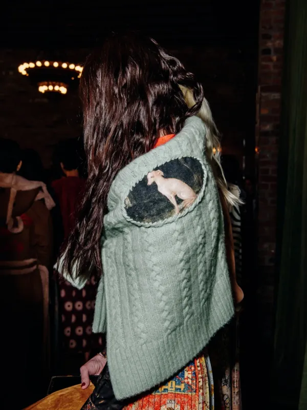 Greyhound Sweater sold by Lingua Franca NYC