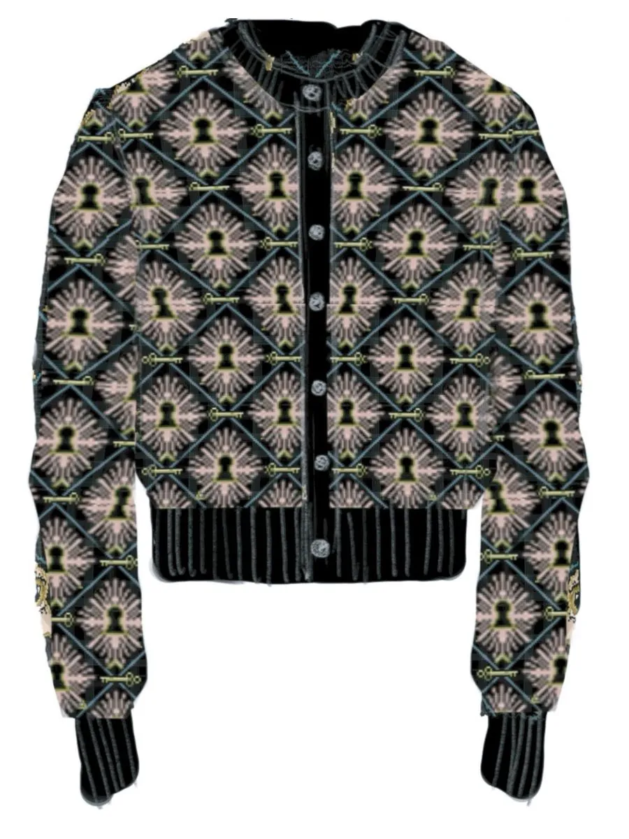 Getty Cardigan sold by Lingua Franca NYC product image thumbnail 3