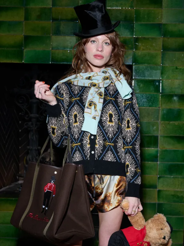 Getty Cardigan made by Lingua Franca NYC
