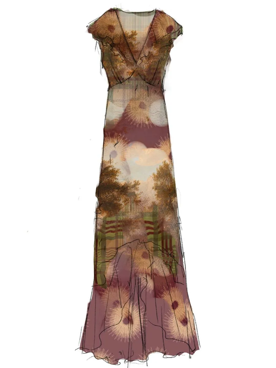 Sophie Dress sold by Lingua Franca NYC product image thumbnail 3