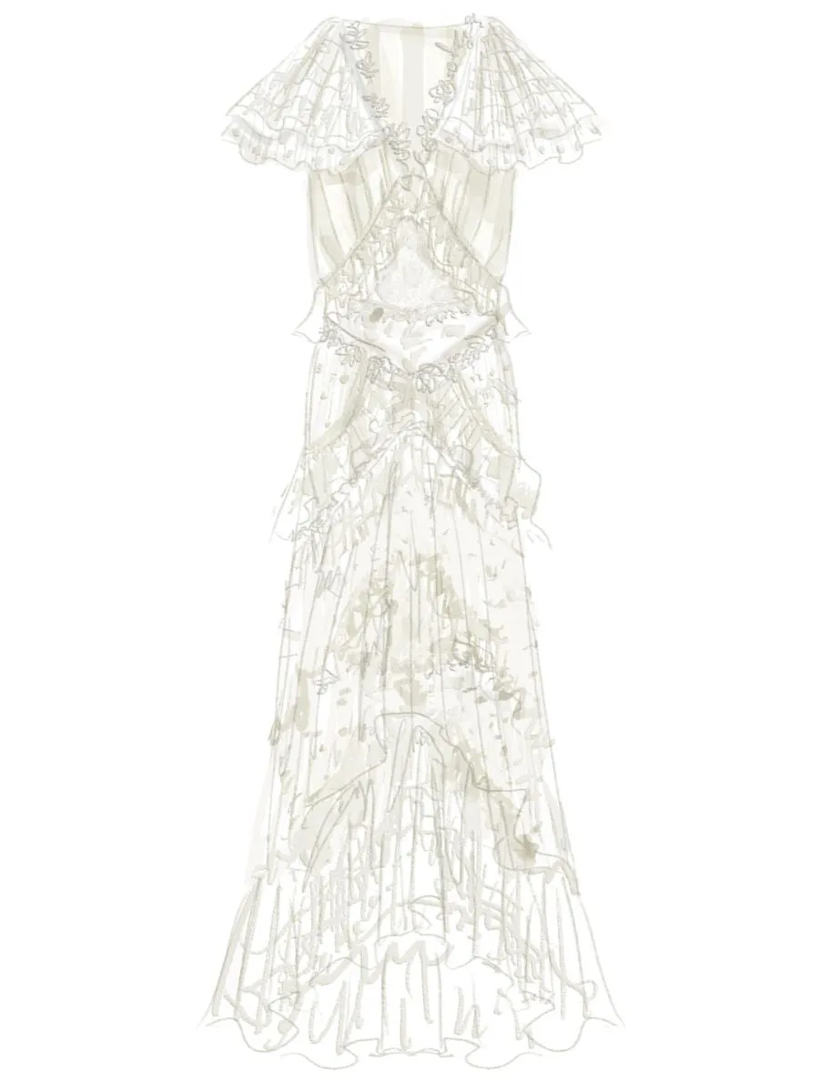 Sophie Dress sold by Lingua Franca NYC product image thumbnail 4