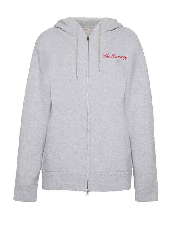 Bowery Cashmere Hoodie made by Lingua Franca NYC