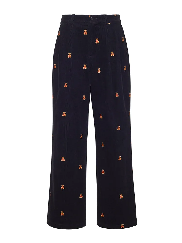 Bowery Bear Corduroy Pant sold by Lingua Franca NYC product image thumbnail 2