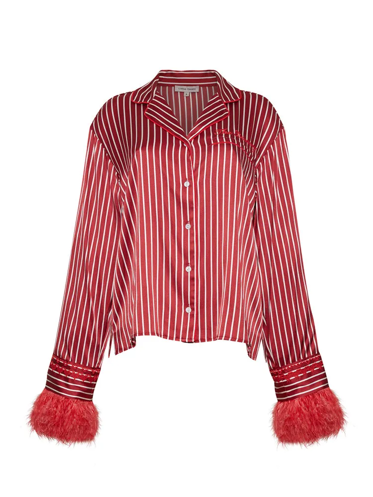 Bowery Silk PJ sold by Lingua Franca NYC product image thumbnail 4