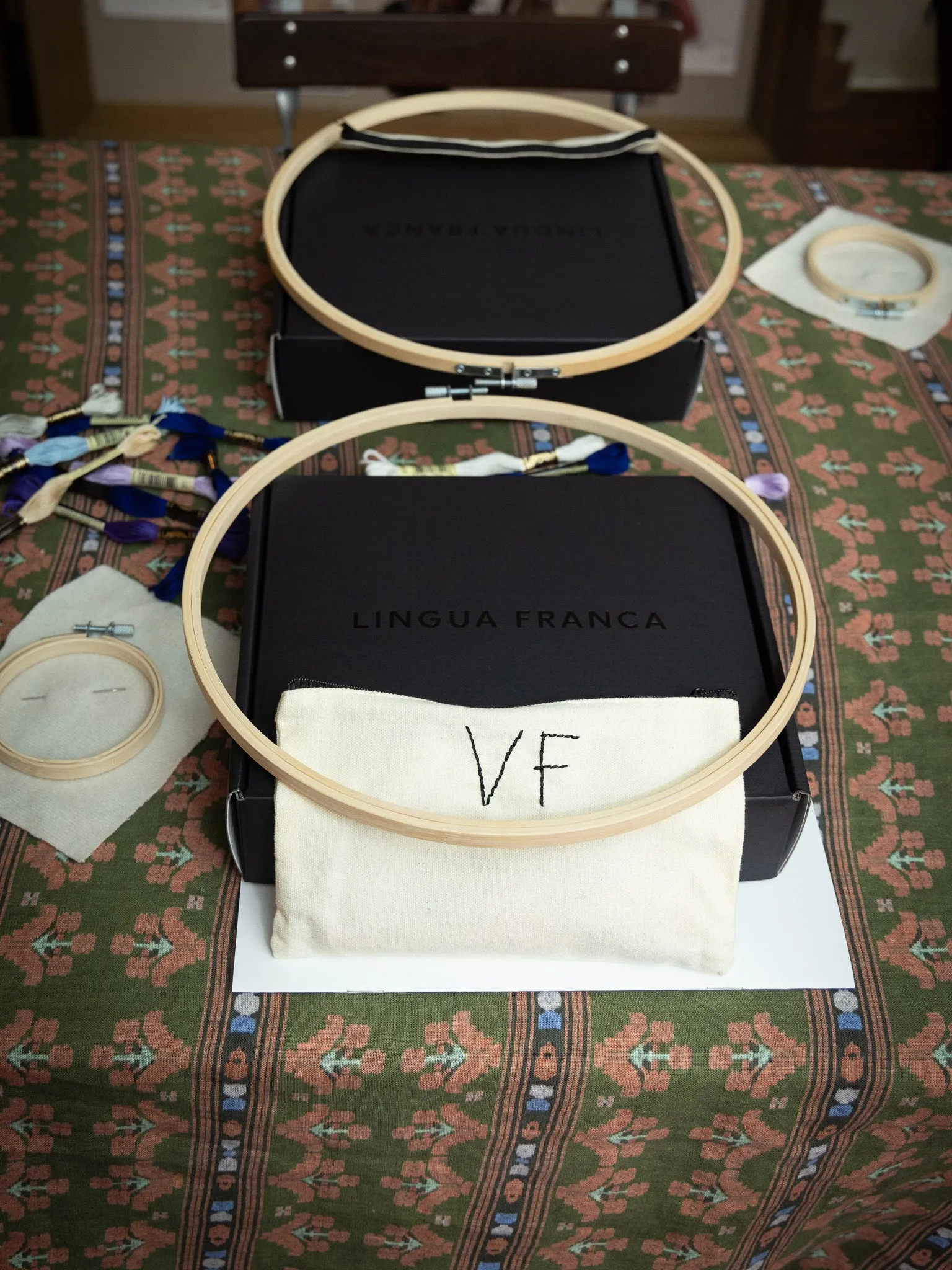 Embroidery Workshop (includes sweater) sold by Lingua Franca NYC product image thumbnail 2