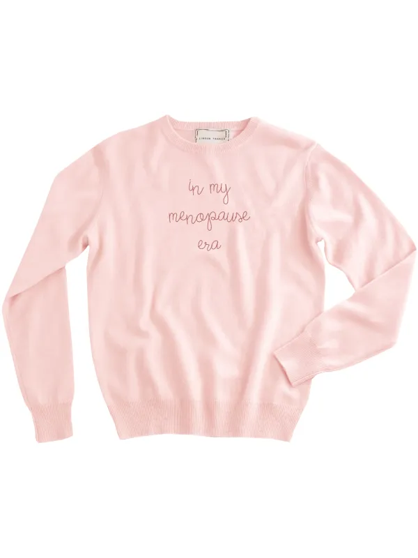 "in my menopause era" Women's Crewneck made by Lingua Franca NYC