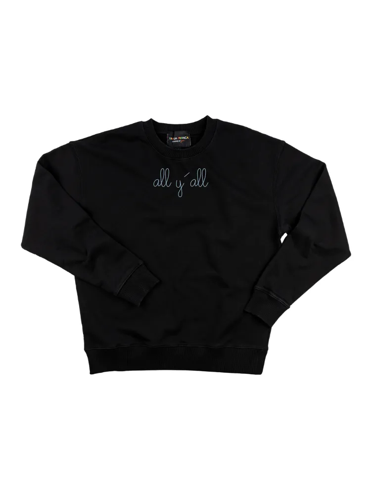 "all y'all" Men's Sweatshirt sold by Lingua Franca NYC product image thumbnail 3