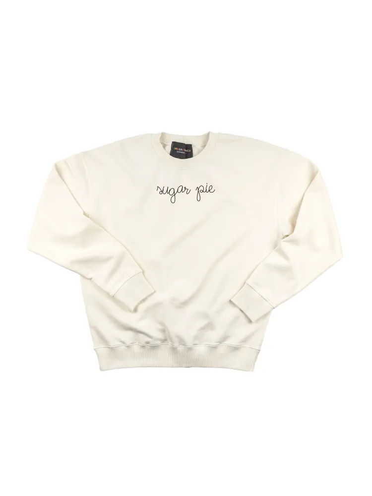 "sugar pie" Women's Sweatshirt sold by Lingua Franca NYC product image thumbnail 2