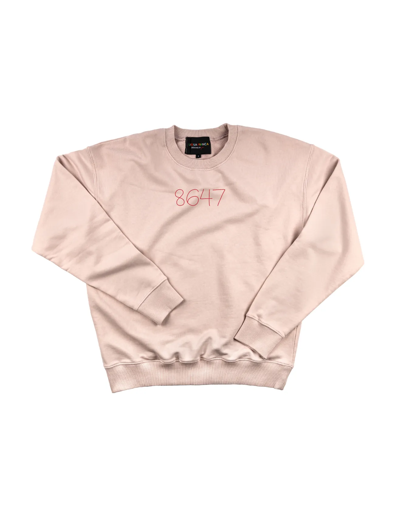 "8647" Women's Sweatshirt sold by Lingua Franca NYC product image thumbnail 5
