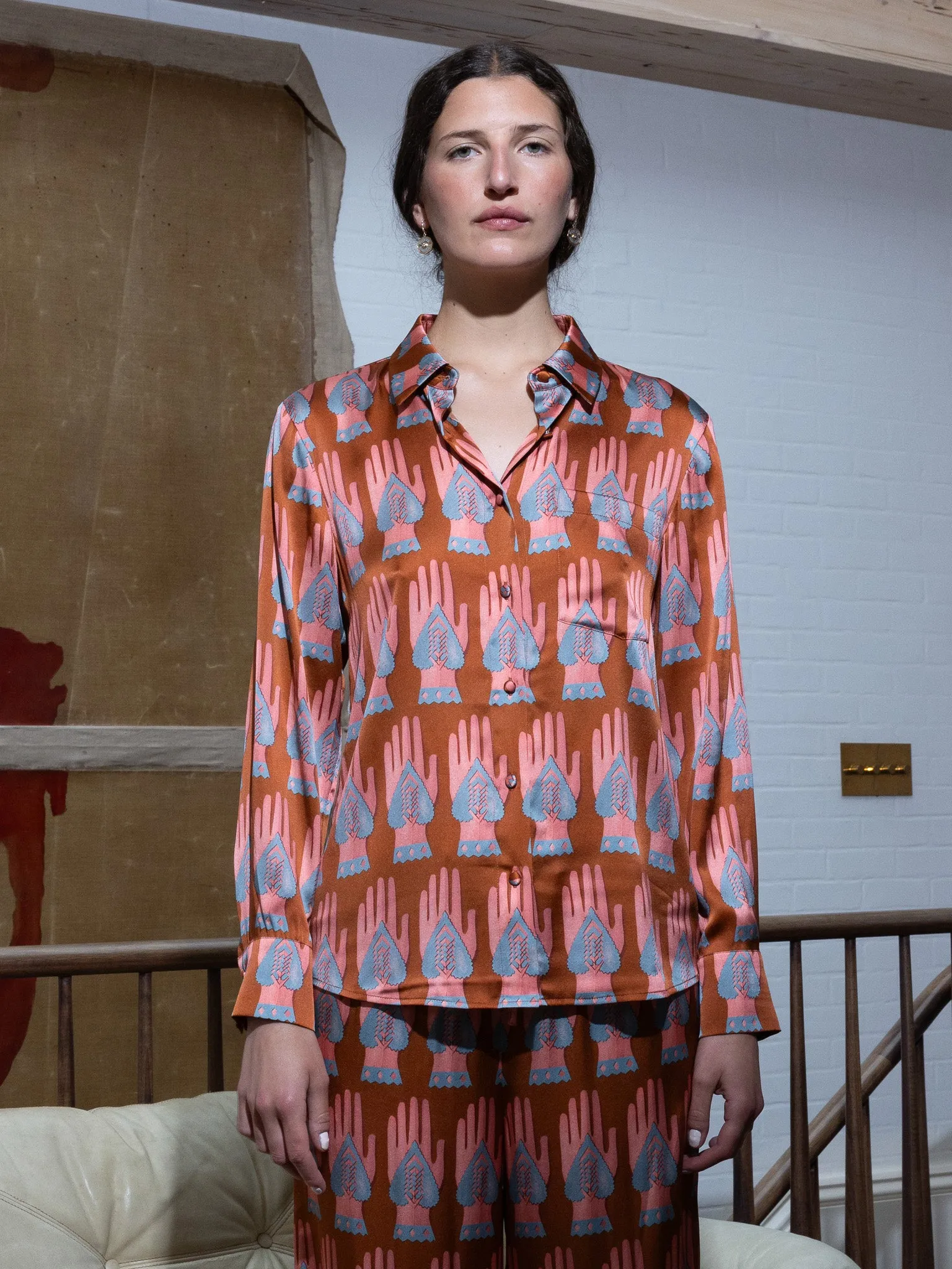 Love Token Button Down sold by Lingua Franca NYC