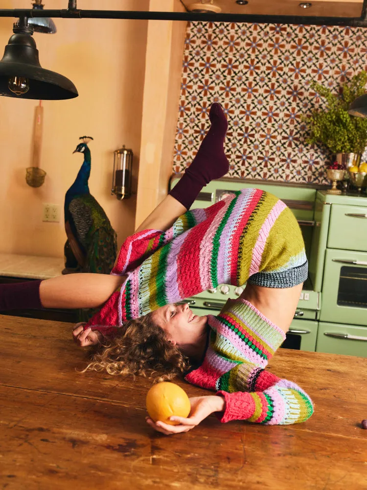 Ashby Multi Stitch Skirt sold by Lingua Franca NYC product image thumbnail 4