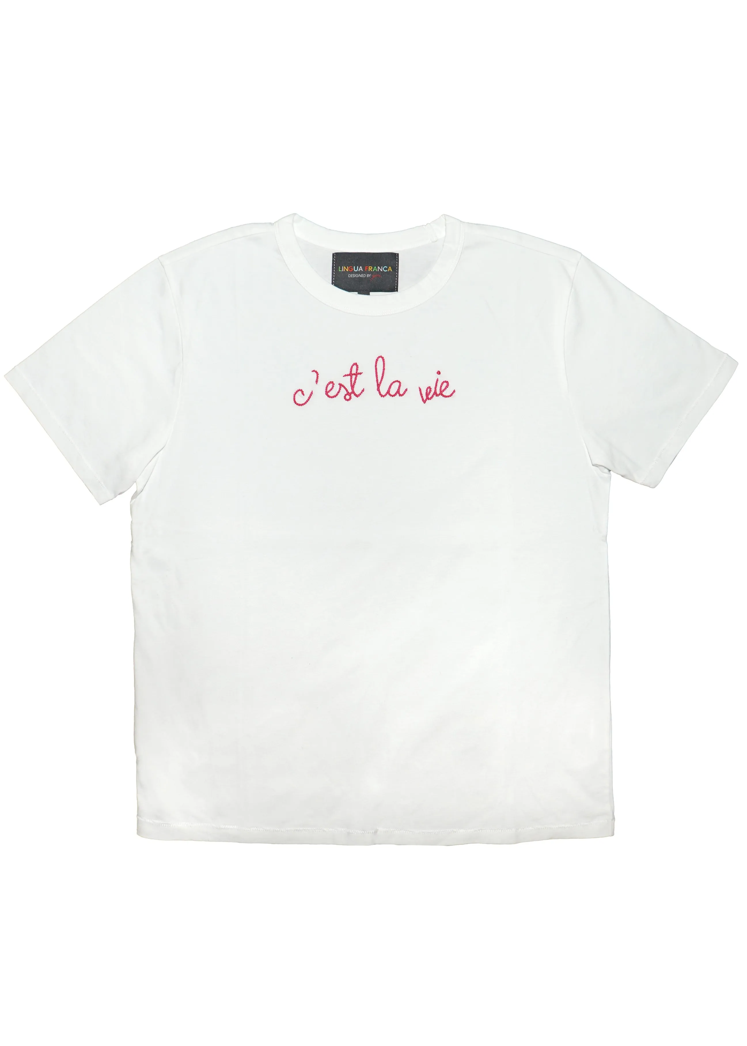 "c'est la vie" Women's T Shirt sold by Lingua Franca NYC