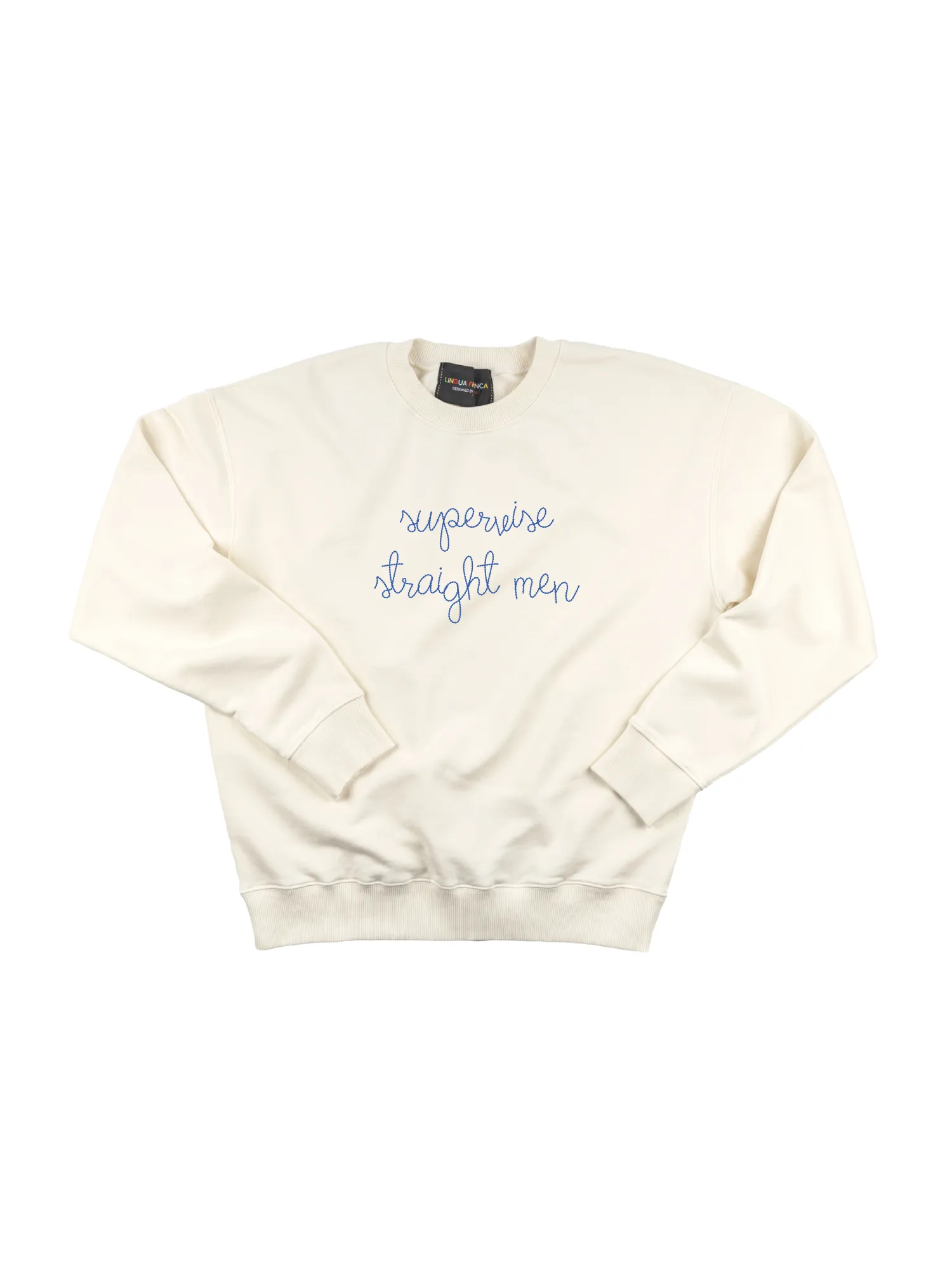 "supervise straight men" Women's Sweatshirt sold by Lingua Franca NYC product image thumbnail 3