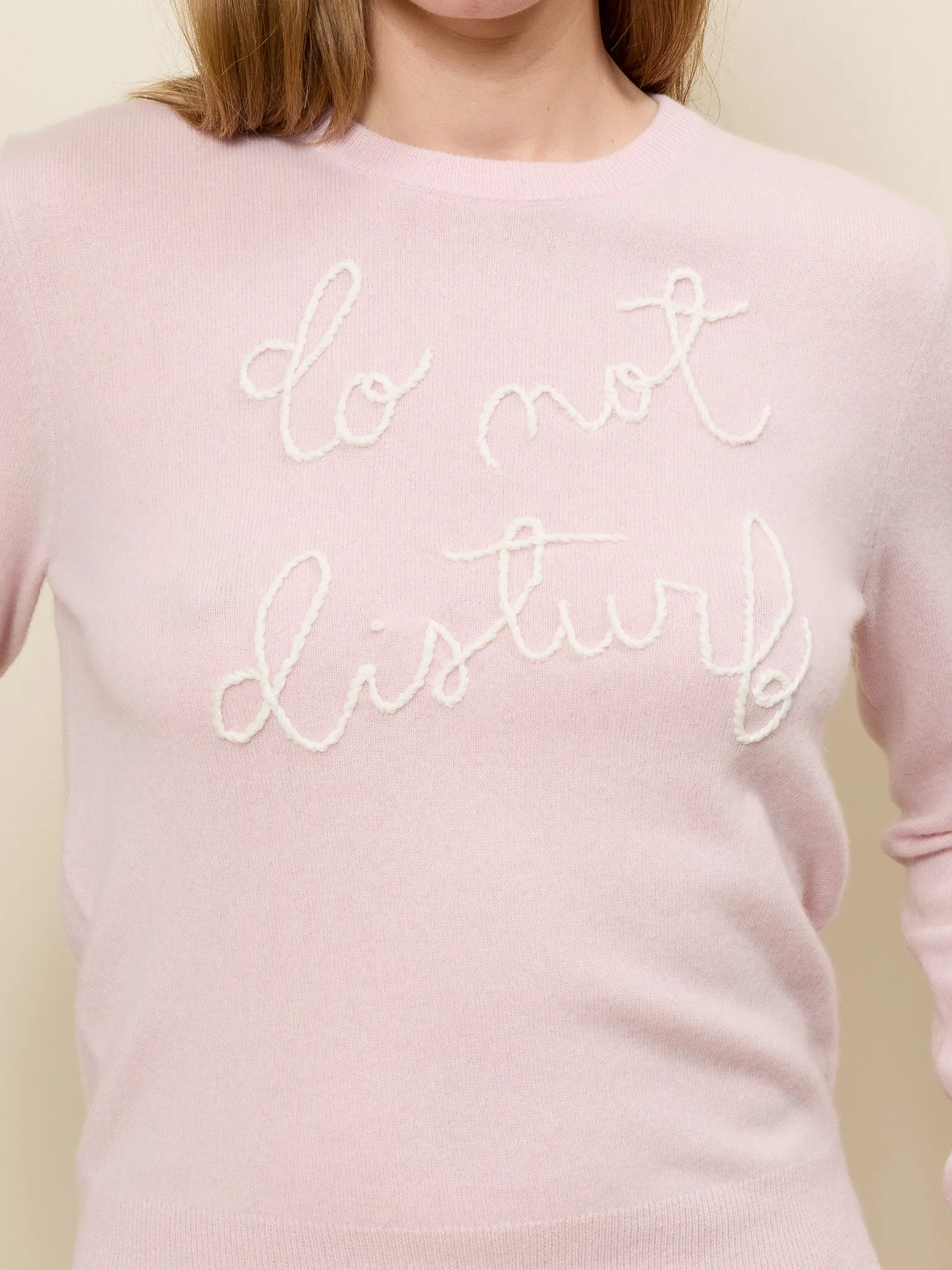 Do Not Disturb Crewneck sold by Lingua Franca NYC
