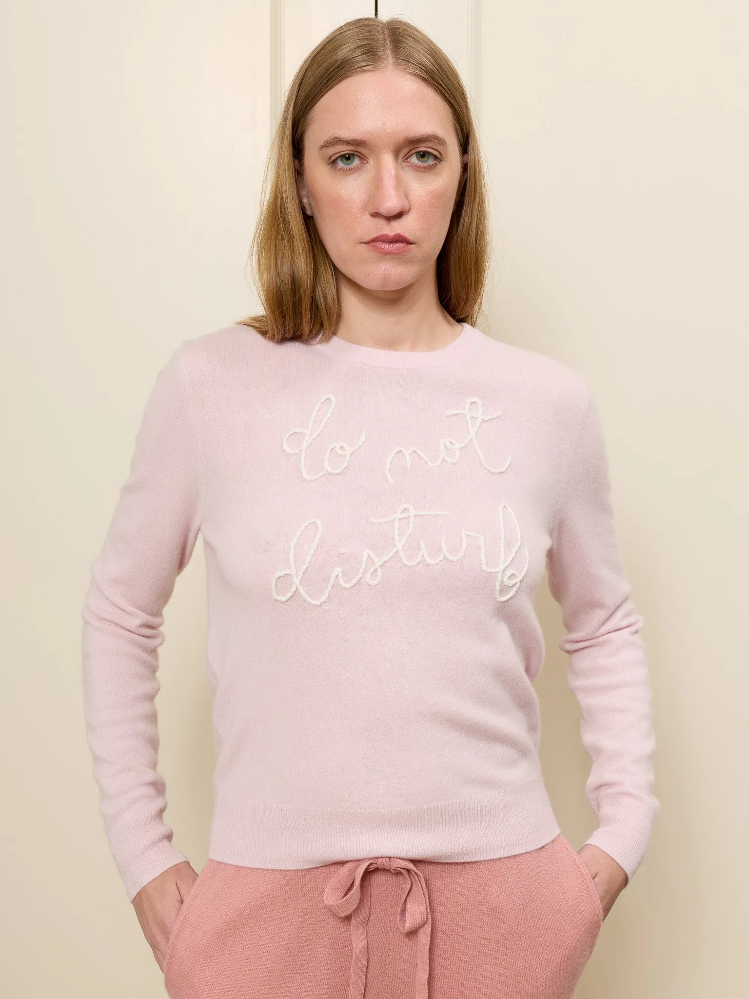 Do Not Disturb Crewneck sold by Lingua Franca NYC product image thumbnail 3