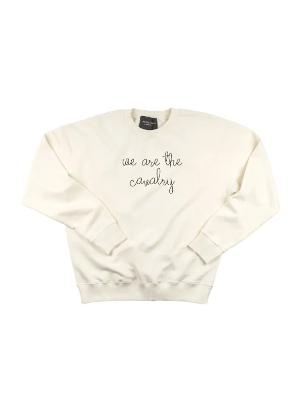 "we are the cavalry" Men's Sweatshirt sold by Lingua Franca NYC