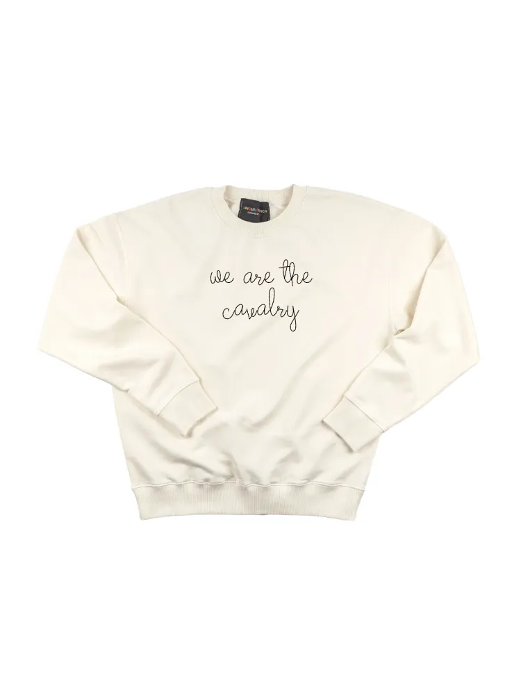 "we are the cavalry" Men's Sweatshirt sold by Lingua Franca NYC