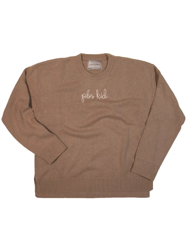 "pbs kid" Maxine Sweater sold by Lingua Franca NYC