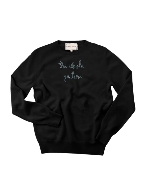 "the whole picture" Men's Crewneck sold by Lingua Franca NYC