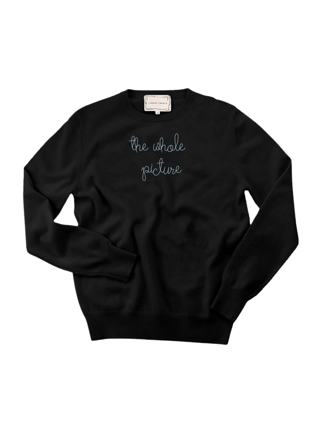 "the whole picture" Men's Crewneck sold by Lingua Franca NYC