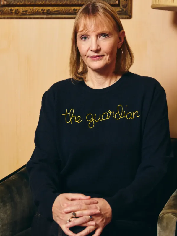 "the guardian" Women's Crewneck sold by Lingua Franca NYC