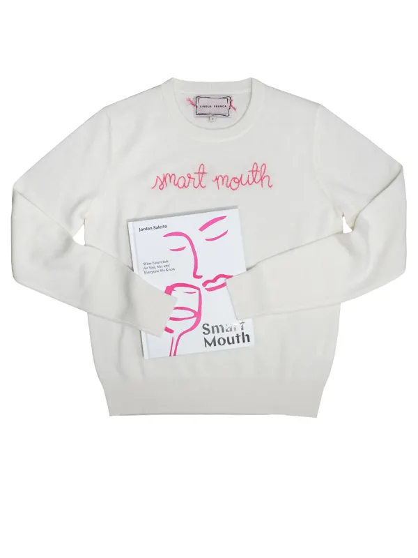 "smart mouth" Women's Crewneck sold by Lingua Franca NYC