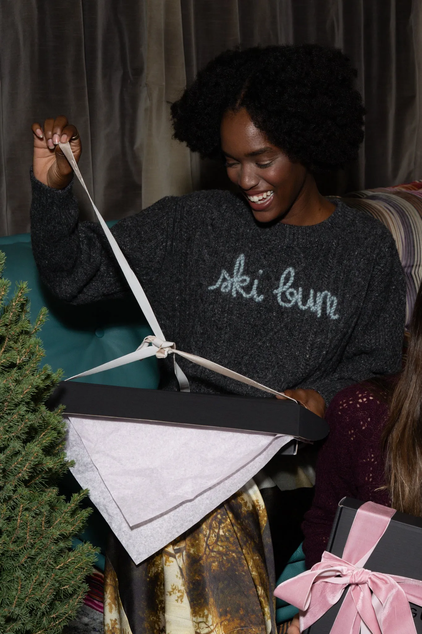 Custom Bianca Crewneck sold by Lingua Franca NYC product image thumbnail 3