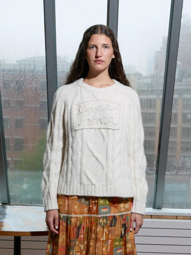 Custom Bjorn Crewneck sold by Lingua Franca NYC product image thumbnail 3