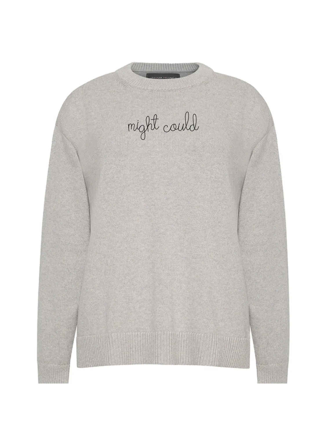 "might could" Maxine Sweater sold by Lingua Franca NYC product image thumbnail 5
