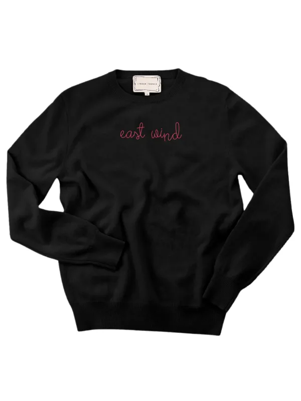 "east wind" Women's Crewneck sold by Lingua Franca NYC