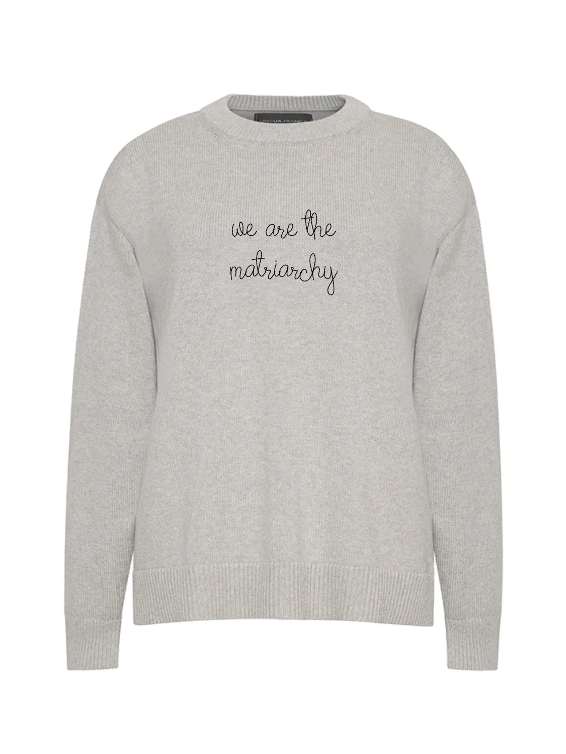 "we are the matriarchy" Maxine Sweater sold by Lingua Franca NYC product image thumbnail 3