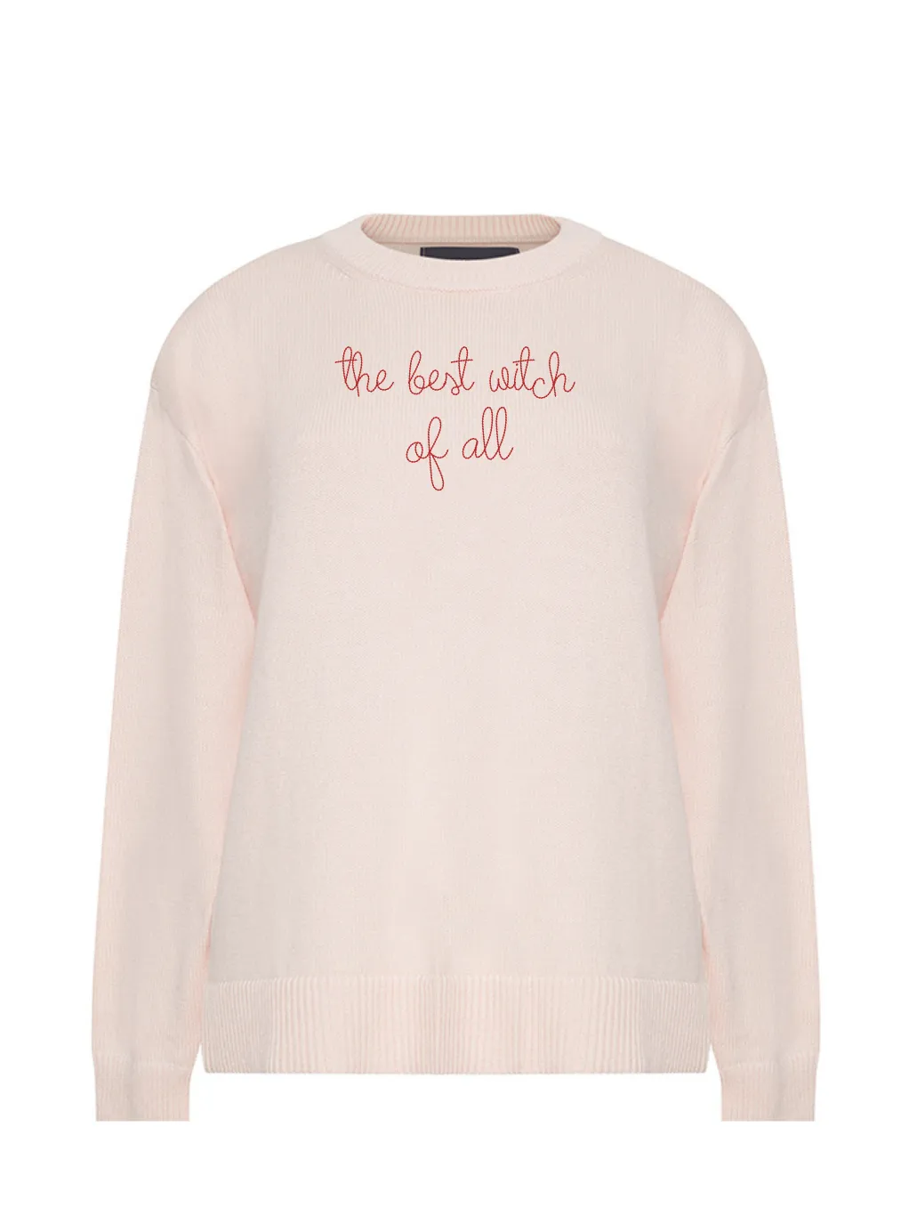 "the best witch of all" Maxine Sweater sold by Lingua Franca NYC product image thumbnail 3