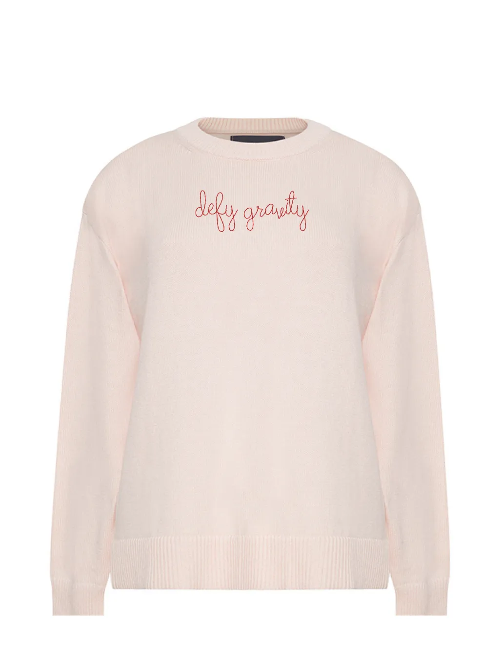 "defy gravity" Maxine Sweater sold by Lingua Franca NYC product image thumbnail 2