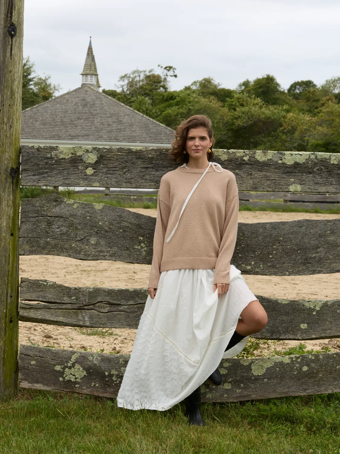 "rebel" Maxine Sweater sold by Lingua Franca NYC product image thumbnail 2