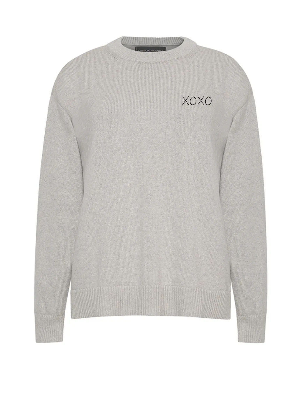 "xoxo" Maxine Sweater sold by Lingua Franca NYC product image thumbnail 5