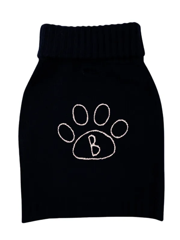 Custom Puppy Love Dog Sweater made by Lingua Franca NYC
