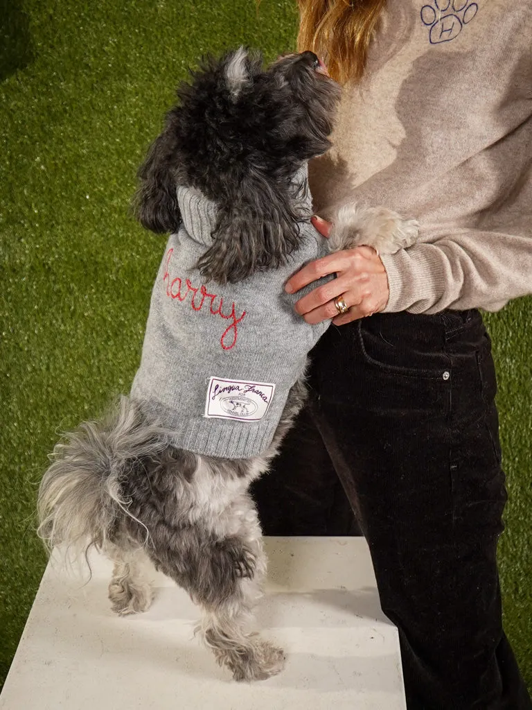 Custom Name Dog Sweater sold by Lingua Franca NYC product image thumbnail 2