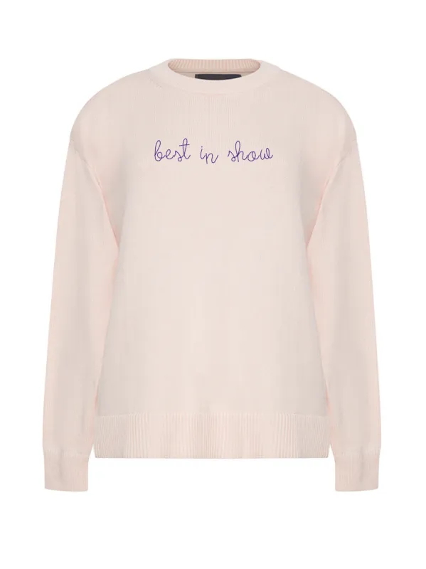 "best in show"  Maxine Sweater sold by Lingua Franca NYC