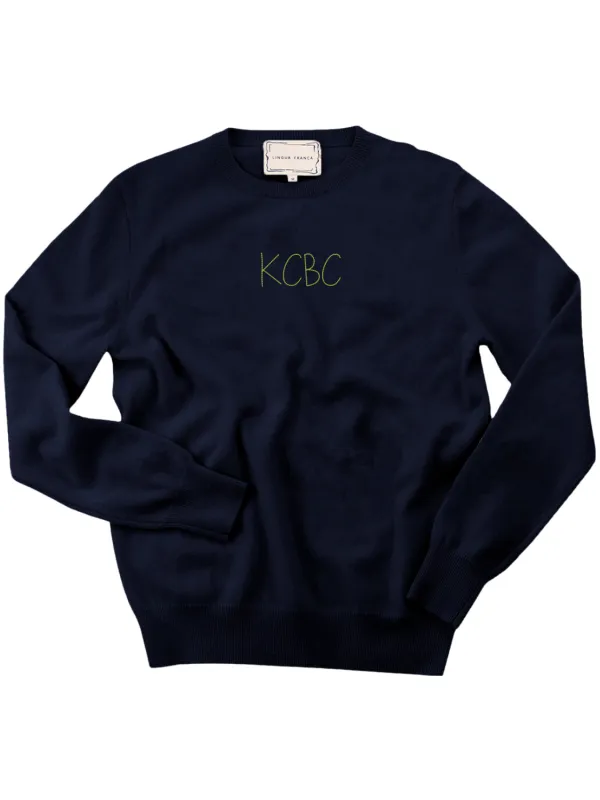 "KCBC" Women's Crewneck made by Lingua Franca NYC