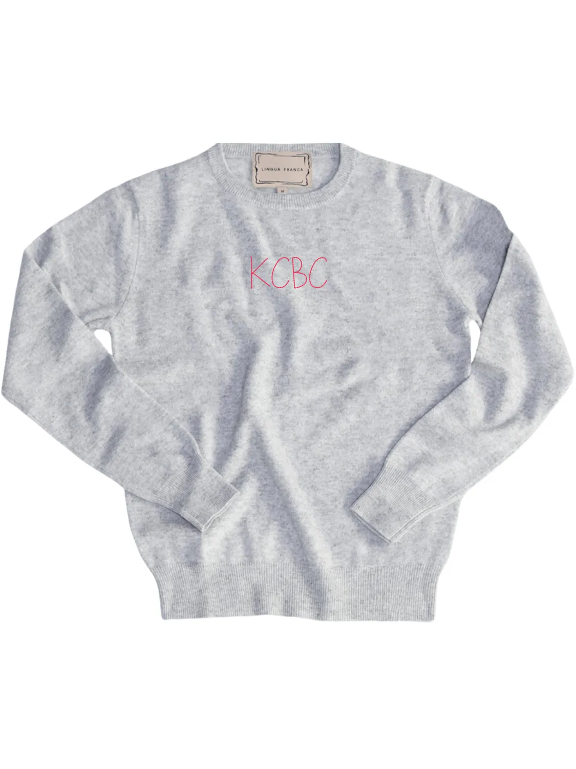 "KCBC" Women's Crewneck sold by Lingua Franca NYC product image thumbnail 5