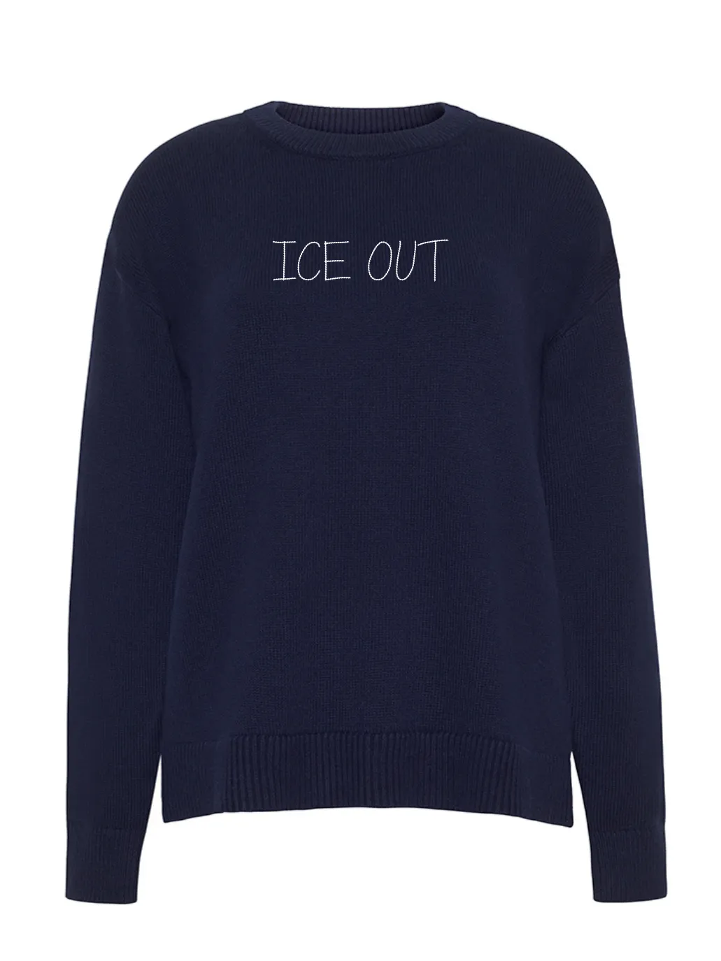 "ice out" Maxine Sweater sold by Lingua Franca NYC product image thumbnail 2