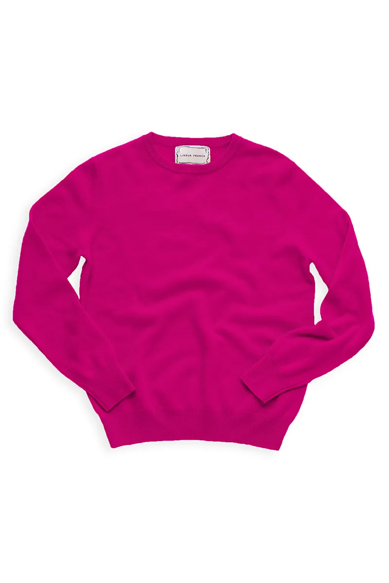 Felt Heart Crewneck sold by Lingua Franca NYC product image thumbnail 5
