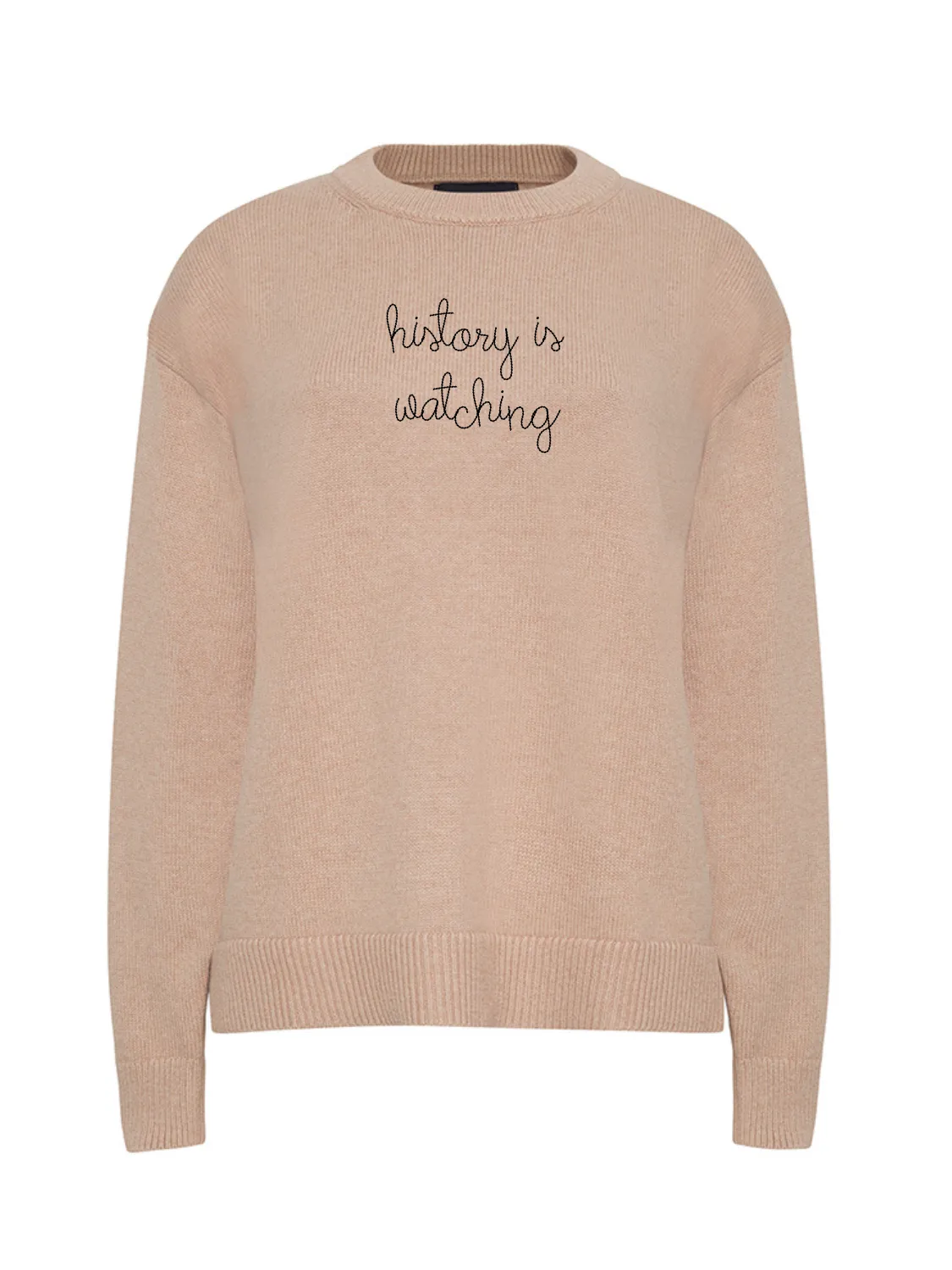 "history is watching" Maxine Sweater sold by Lingua Franca NYC