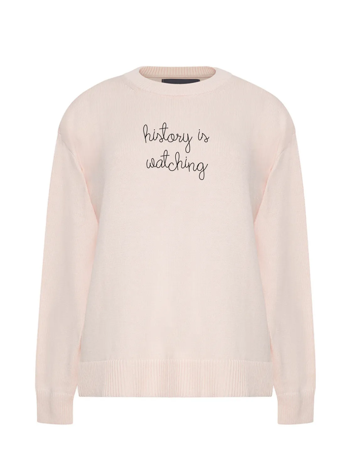"history is watching" Maxine Sweater sold by Lingua Franca NYC product image thumbnail 4