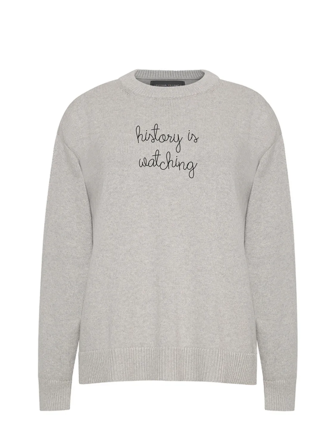 "history is watching" Maxine Sweater sold by Lingua Franca NYC product image thumbnail 2