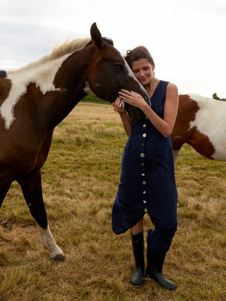 Oliver Vest Dress sold by Lingua Franca NYC product image thumbnail 5