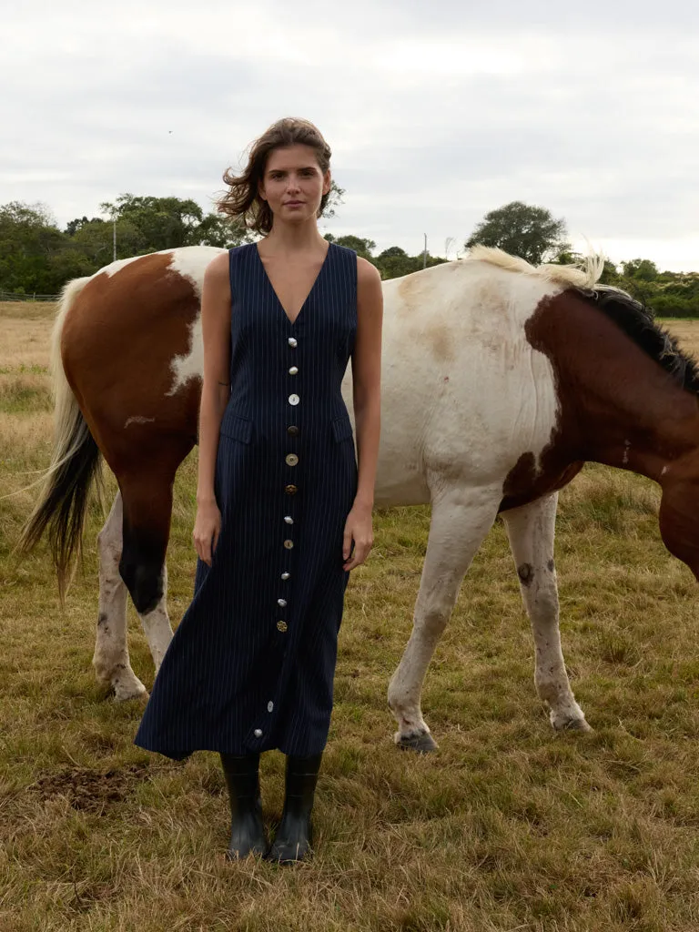 Oliver Vest Dress sold by Lingua Franca NYC product image thumbnail 2